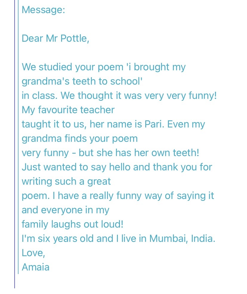 Poetry Email