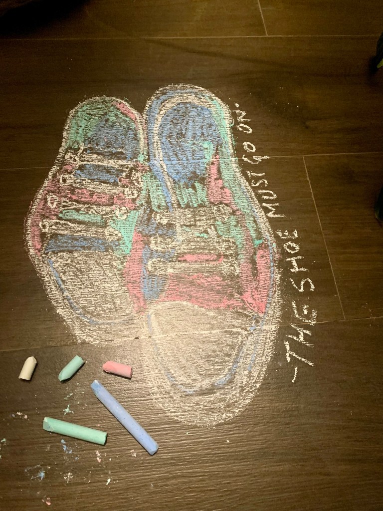 The Shoe must go on Naive HeArt