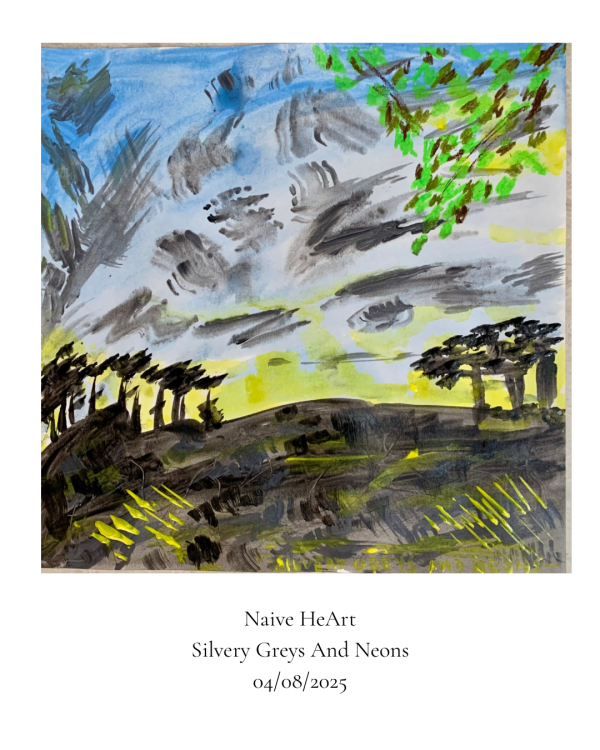 Art for Keeps Silvery Greys and Neons