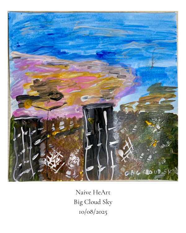 Painting Big Cloud Sky